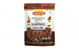 Ganpatjee Almonds Kernel California   Pack  750 grams